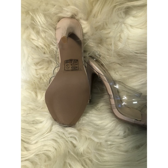 Qupid High Heels Frasier-85 Nude Color Size Prom Dancing Wedding‎ Party  Size 7 - Picture 3 of 16